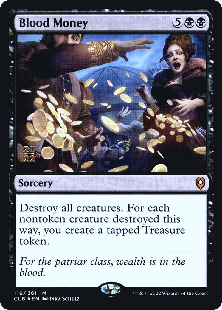 Image of Blood Money [Commander Legends: Battle for Baldur's Gate Prerelease Promos]