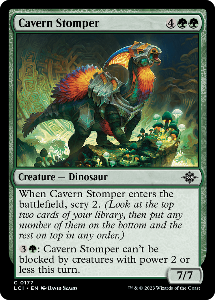 Image of Cavern Stomper [The Lost Caverns of Ixalan]