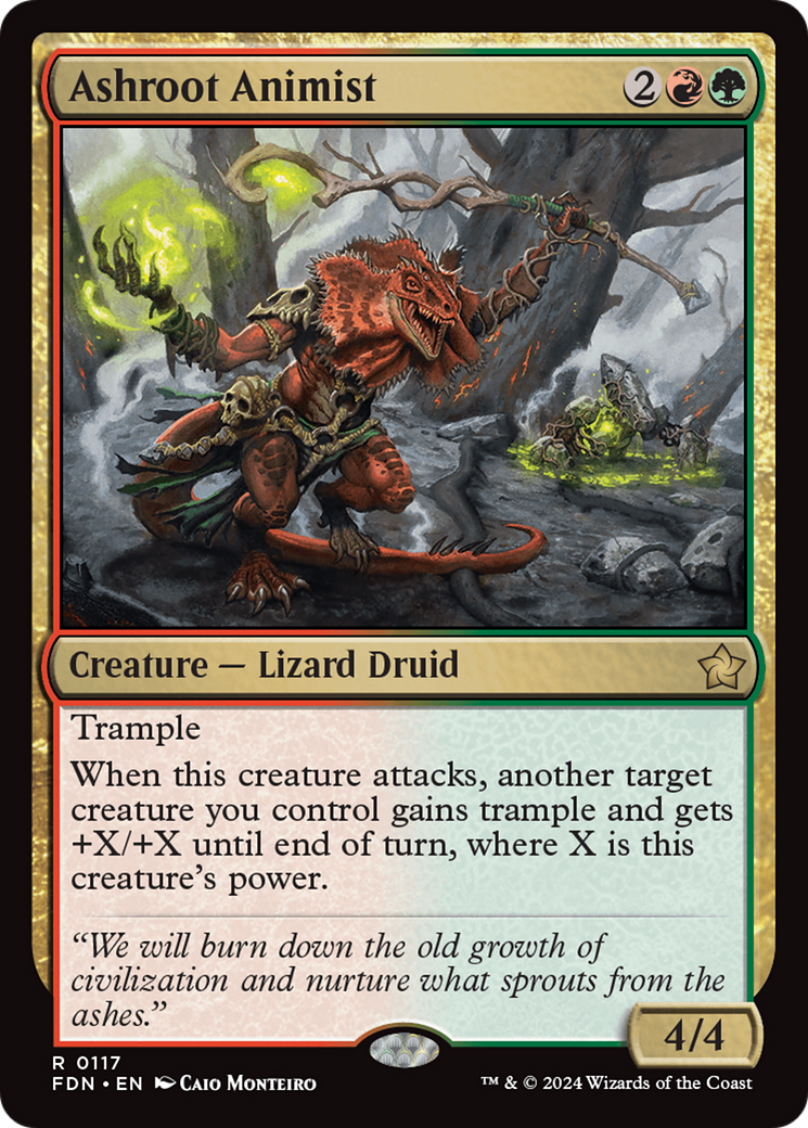Image of Ashroot Animist [Foundations]