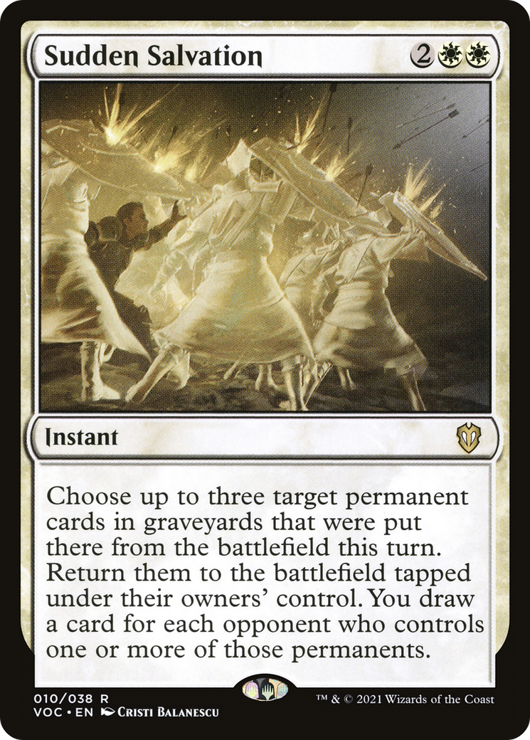 Image of Sudden Salvation [Innistrad: Crimson Vow Commander]