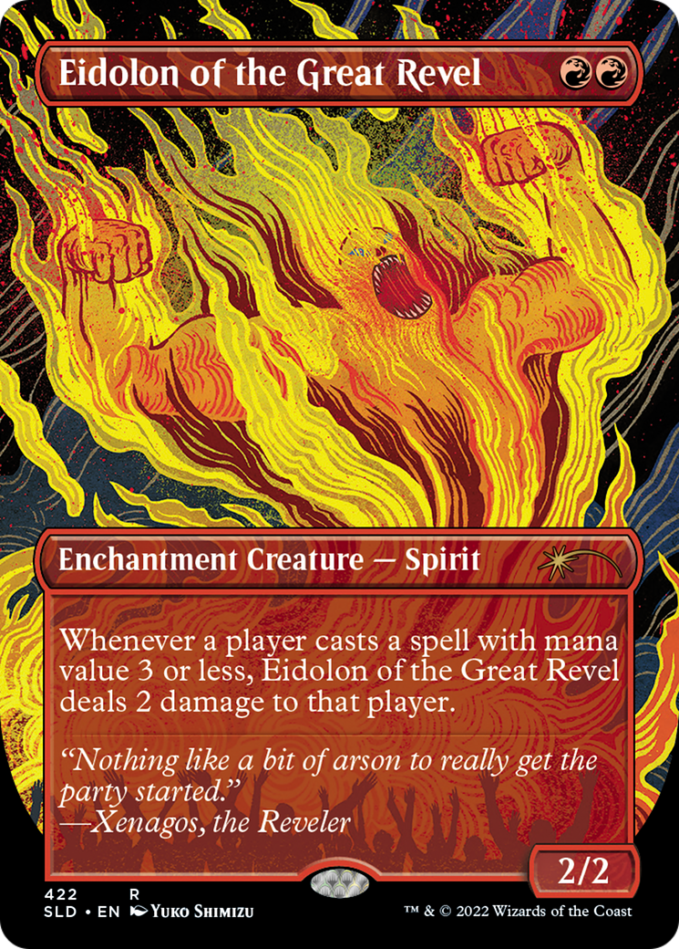 Image of Eidolon of the Great Revel (Borderless) [Secret Lair Drop Series]