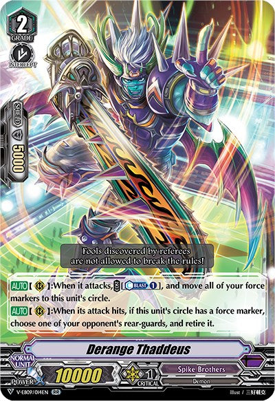 Image of Derange Thaddeus (V-EB09/014EN) [The Raging Tactics]