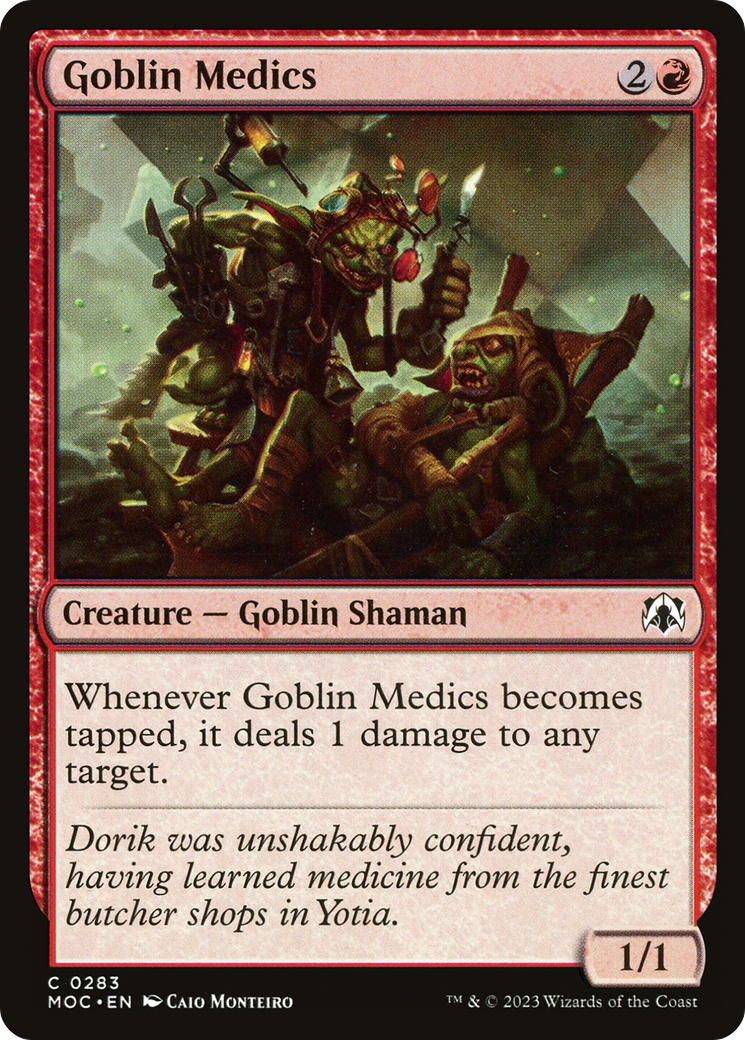Image of Goblin Medics [March of the Machine Commander]
