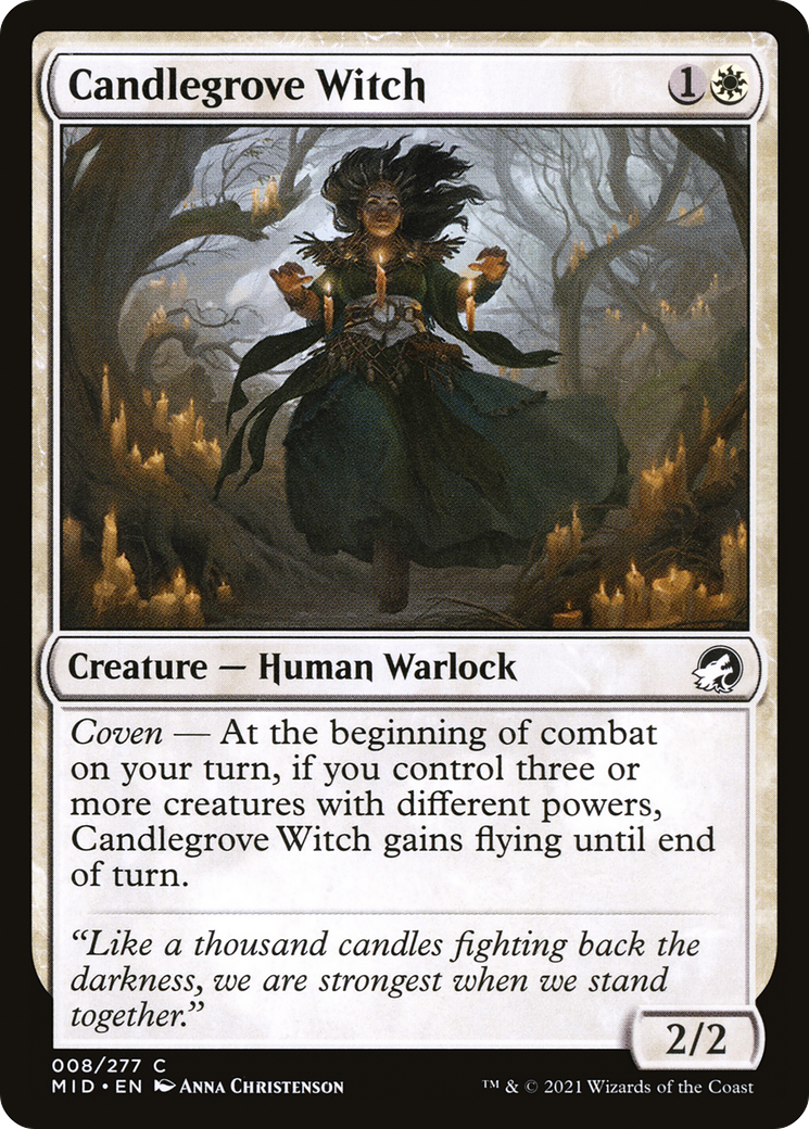 Image of Candlegrove Witch [Innistrad: Midnight Hunt]