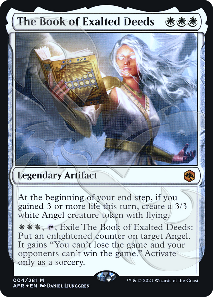 Image of The Book of Exalted Deeds (Ampersand Promo) [Dungeons & Dragons: Adventures in the Forgotten Realms Promos]