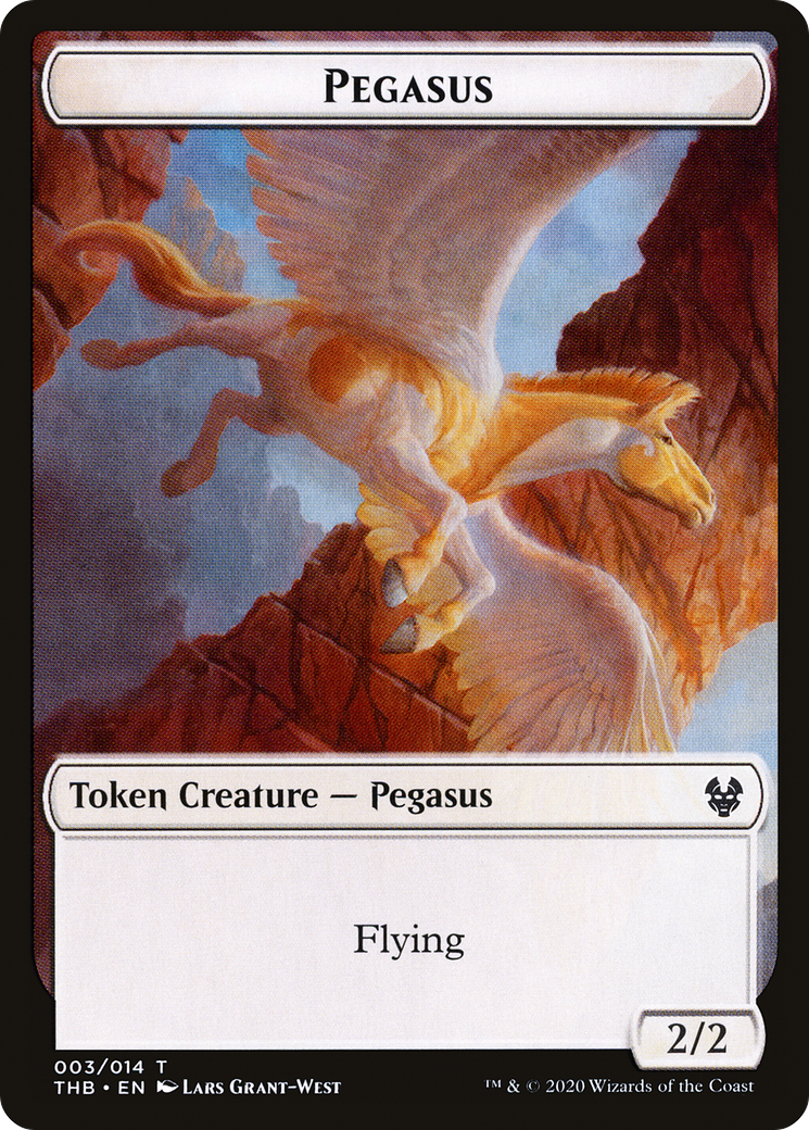Image of Pegasus Token [Theros Beyond Death Tokens]