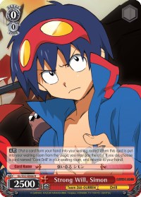 Image of Strong Will, Simon (GL/S52-E066) [Gurren Lagann]