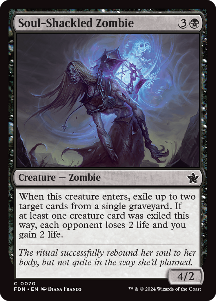 Image of Soul-Shackled Zombie [Foundations]
