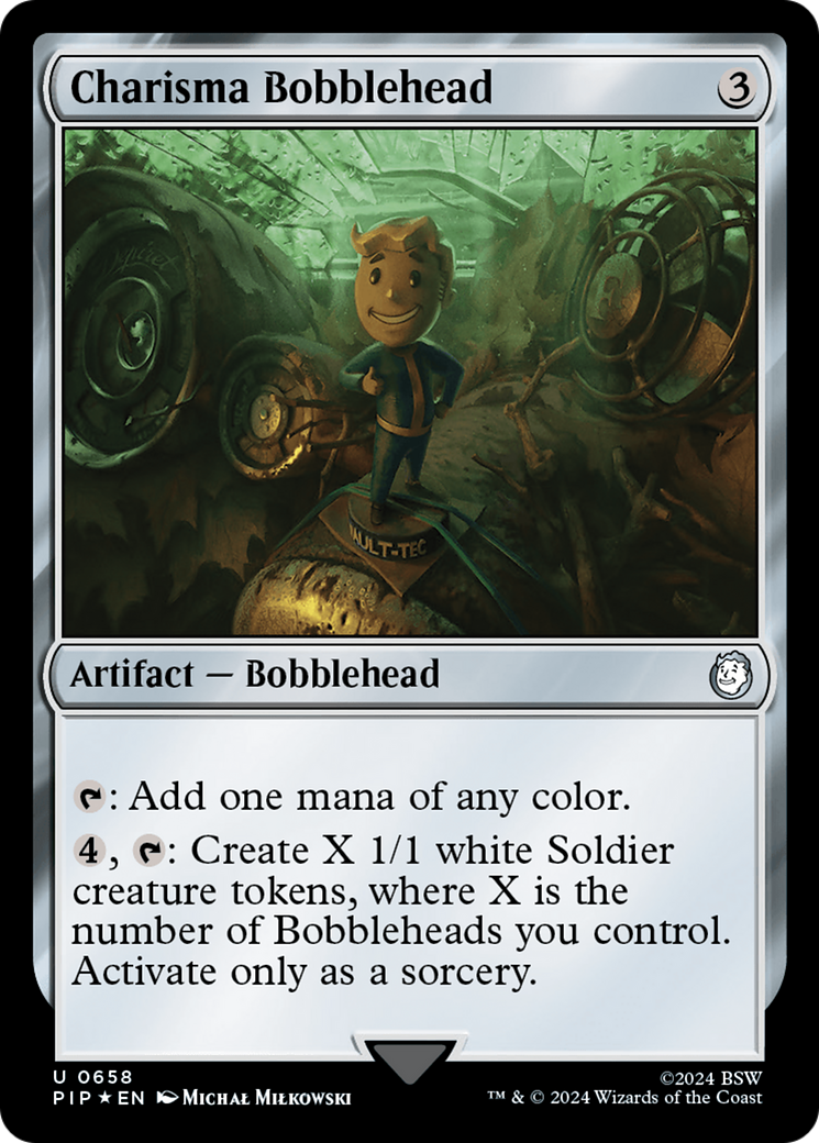 Image of Charisma Bobblehead (Surge Foil) [Fallout]