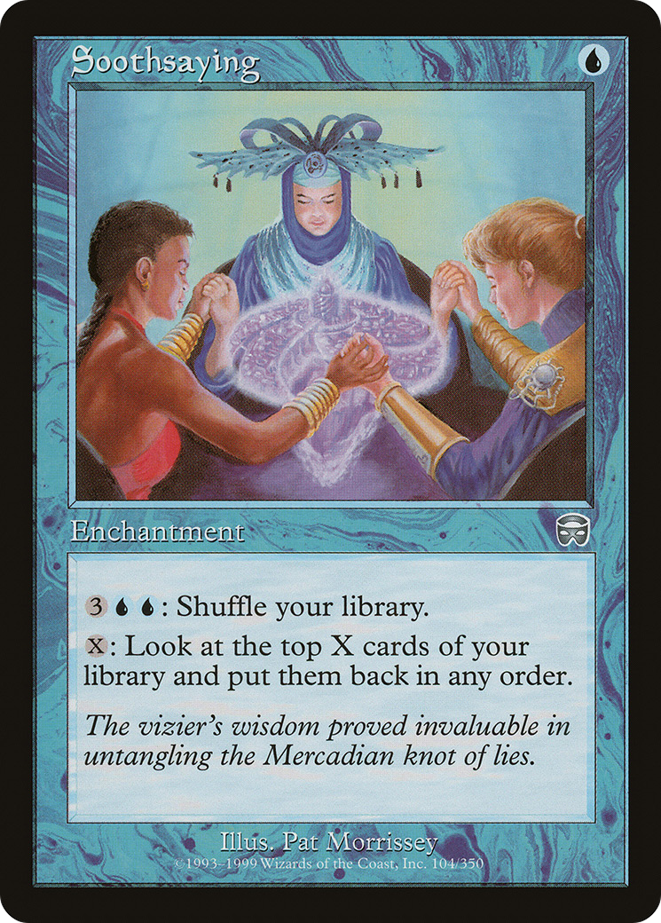 Image of Soothsaying [Mercadian Masques]
