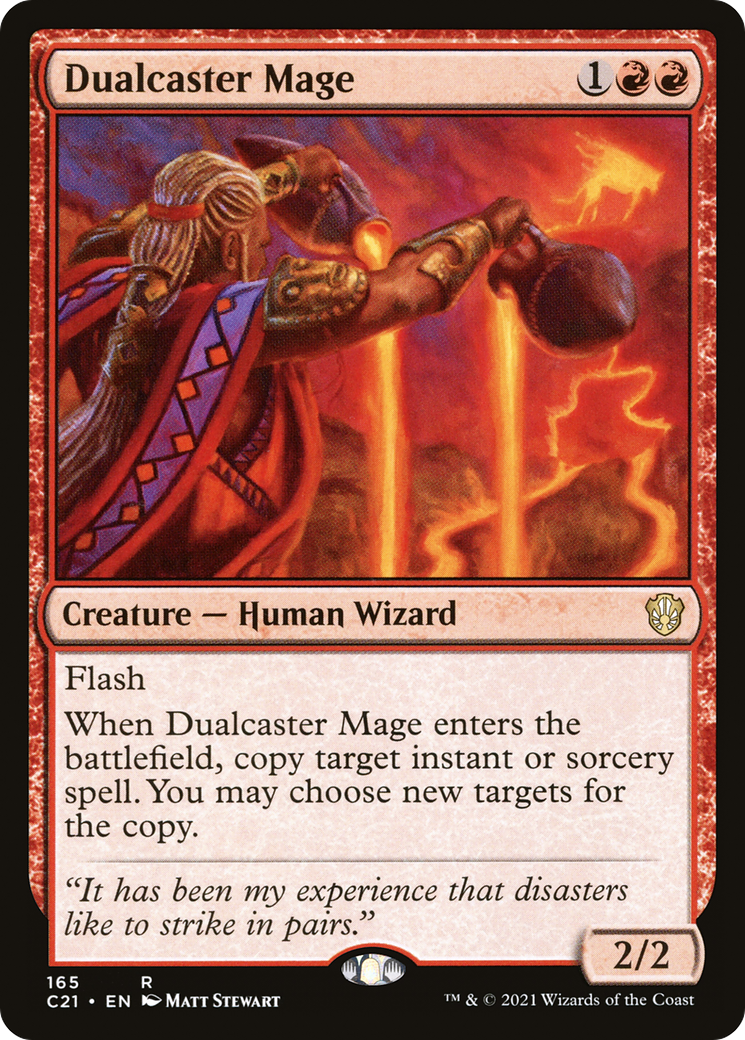 Image of Dualcaster Mage [Commander 2021]