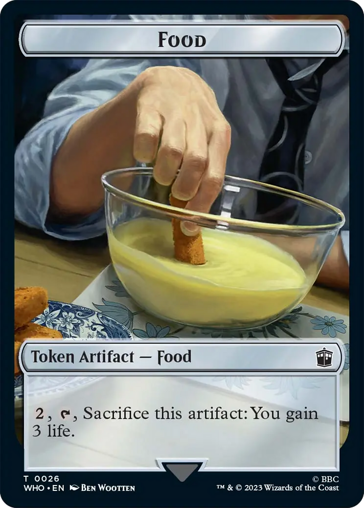 Image of Food Token [Doctor Who Tokens]