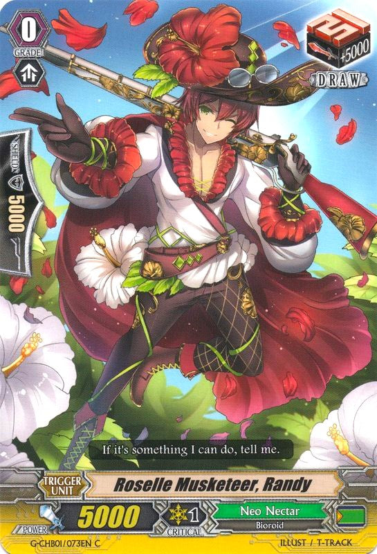 Image of Roselle Musketeer, Randy (G-CHB01/073EN) [TRY3 NEXT]