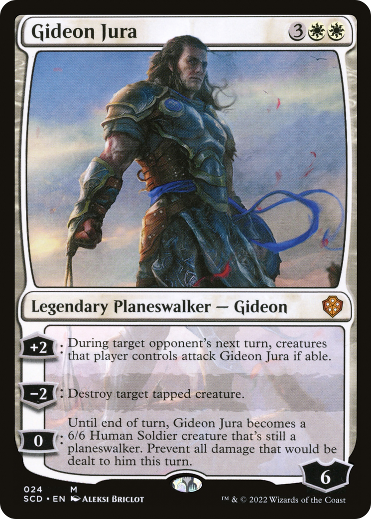 Image of Gideon Jura [Starter Commander Decks]