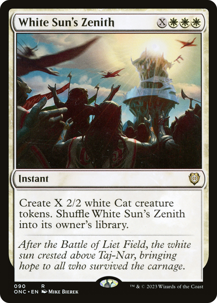 Image of White Sun's Zenith [Phyrexia: All Will Be One Commander]