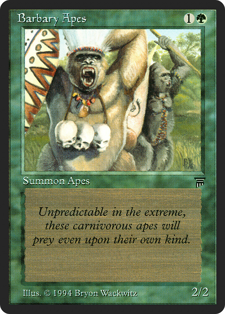 Image of Barbary Apes [Legends]