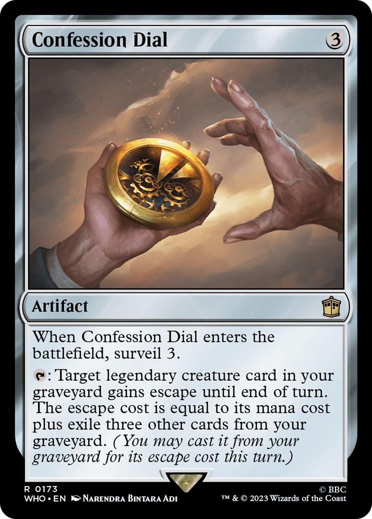Image of Confession Dial [Doctor Who]
