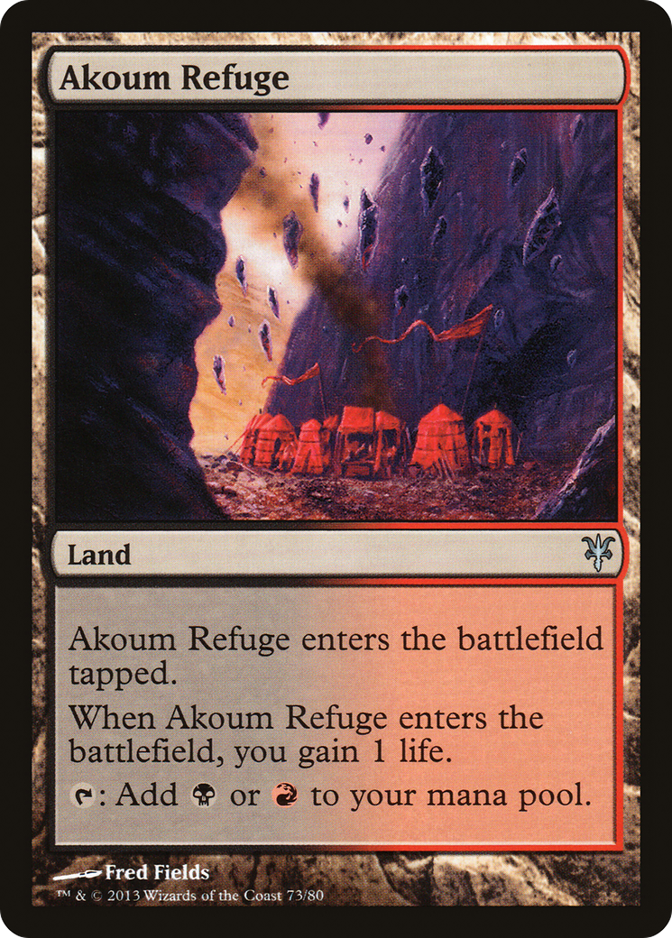 Image of Akoum Refuge [Duel Decks: Sorin vs. Tibalt]