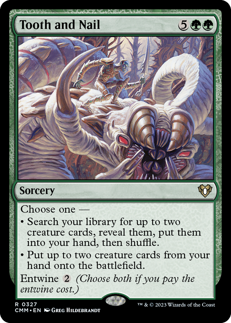 Image of Tooth and Nail [Commander Masters]
