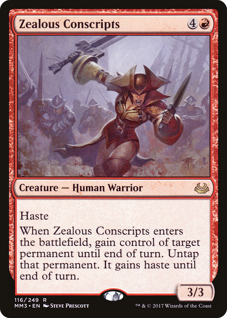 Image of Zealous Conscripts [Modern Masters 2017]