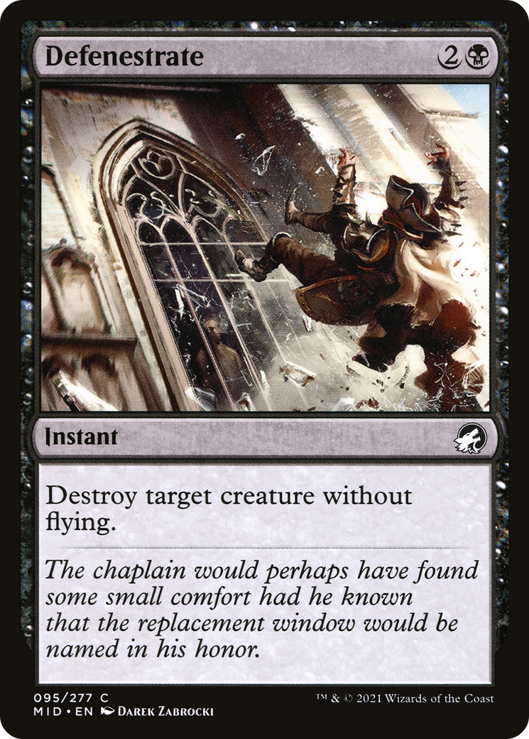 Image of Defenestrate [Innistrad: Midnight Hunt]