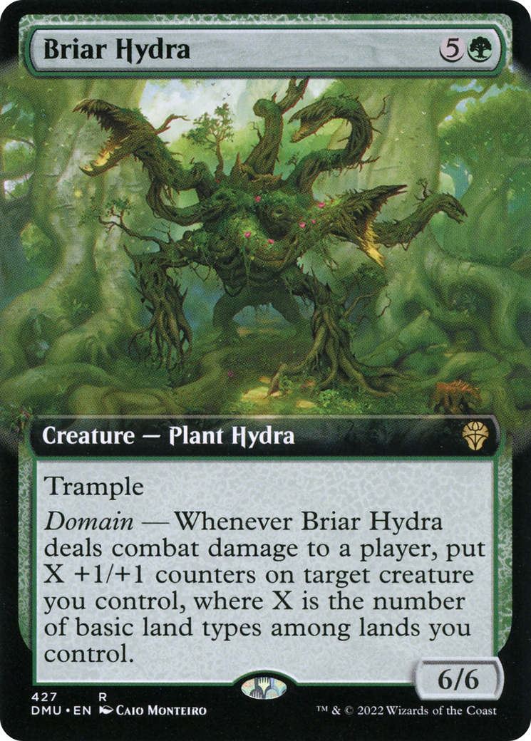 Image of Briar Hydra (Extended Art) [Dominaria United]