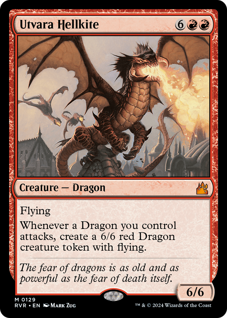 Image of Utvara Hellkite [Ravnica Remastered]