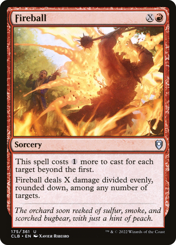 Image of Fireball [Commander Legends: Battle for Baldur's Gate]