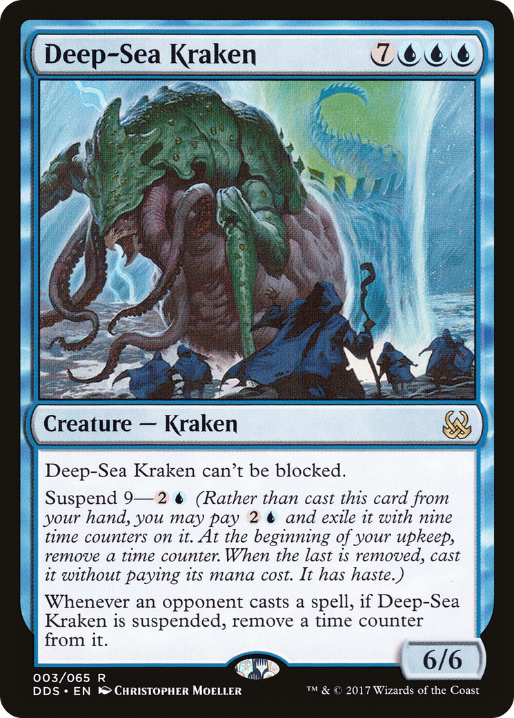 Image of Deep-Sea Kraken [Duel Decks: Mind vs. Might]