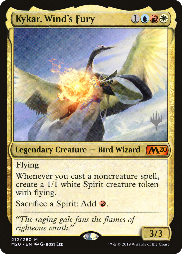 Image of Kykar, Wind's Fury (Promo Pack) [Core Set 2020 Promos]