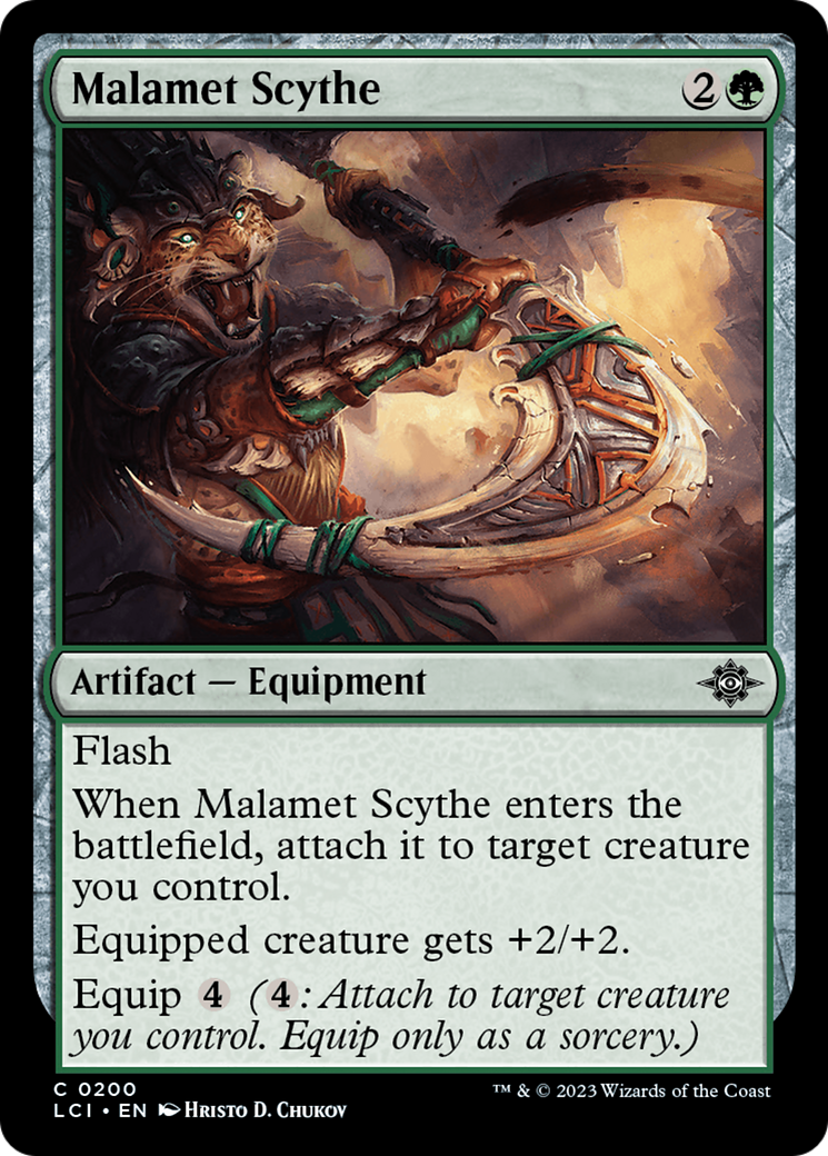 Image of Malamet Scythe [The Lost Caverns of Ixalan]