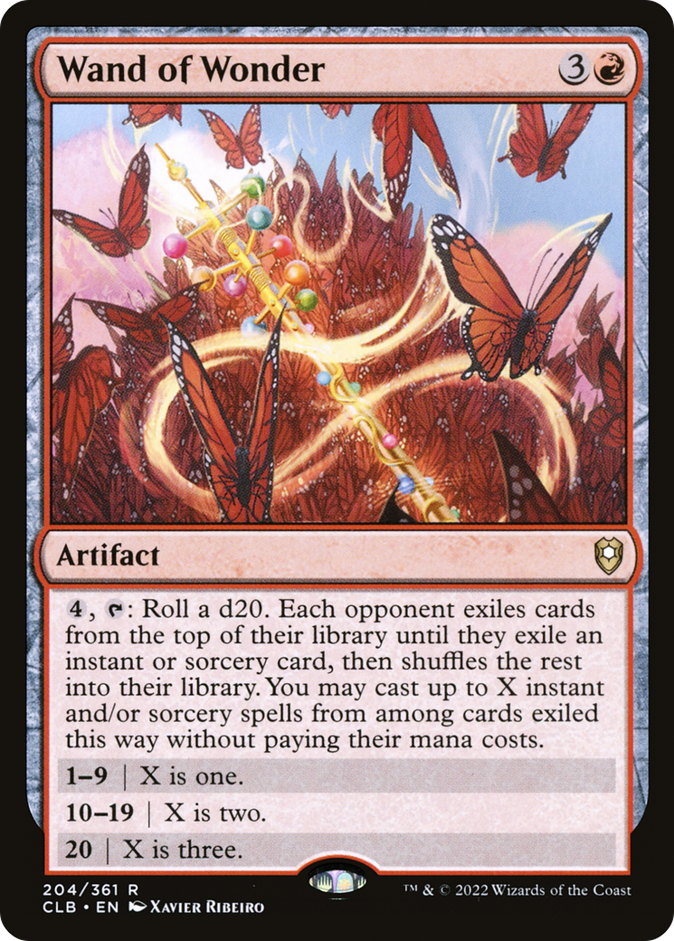 Image of Wand of Wonder [Commander Legends: Battle for Baldur's Gate]