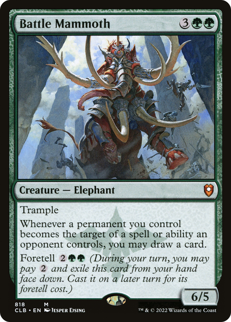 Image of Battle Mammoth [Commander Legends: Battle for Baldur's Gate]