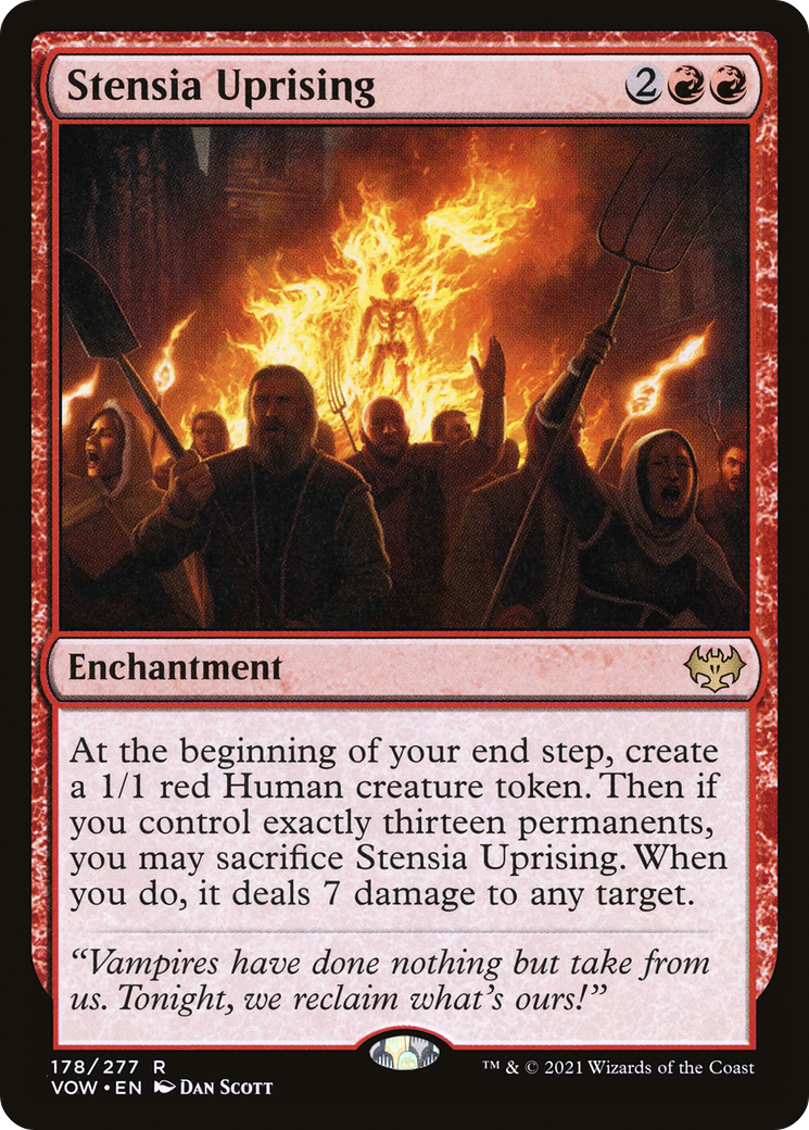 Image of Stensia Uprising [Innistrad: Crimson Vow]
