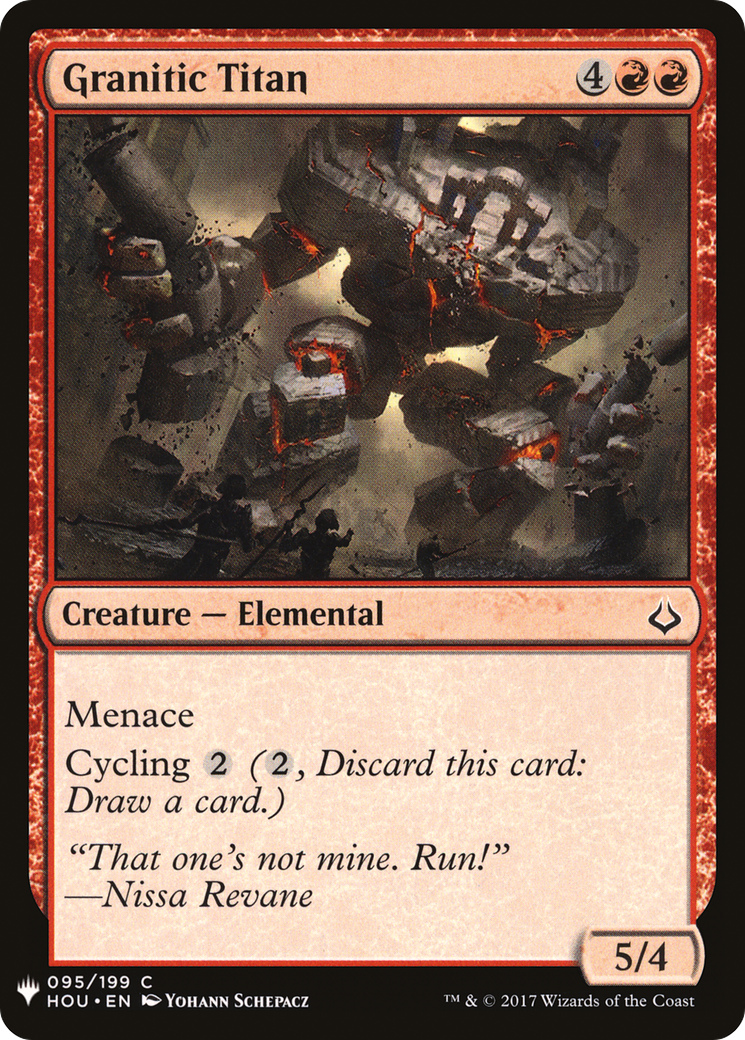 Image of Granitic Titan [Mystery Booster]