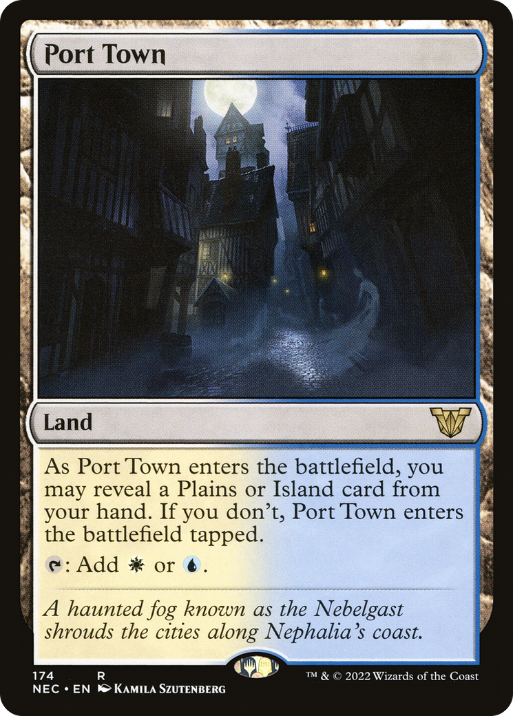 Image of Port Town [Kamigawa: Neon Dynasty Commander]