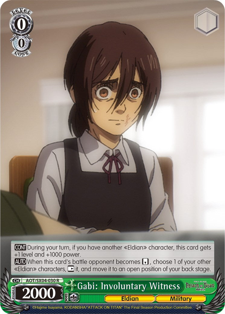 Image of Gabi: Involuntary Witness [Attack On Titan: Final Season]