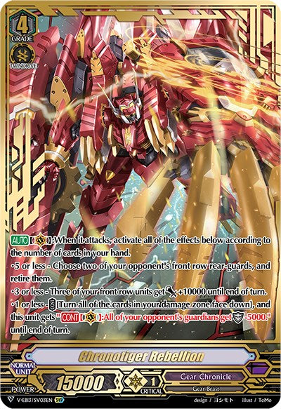 Image of Chronotiger Rebellion (V-EB13/SV03EN) [The Astral Force]