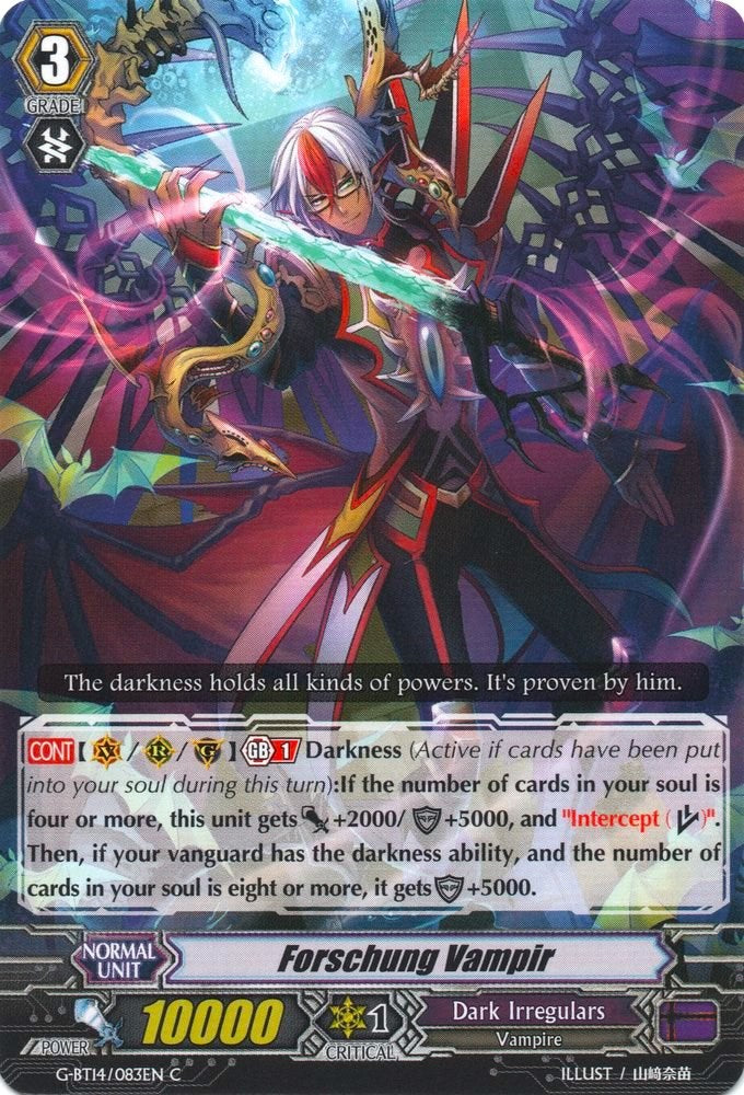 Image of Forschung Vampir (G-BT14/083EN) [Divine Dragon Apocrypha]