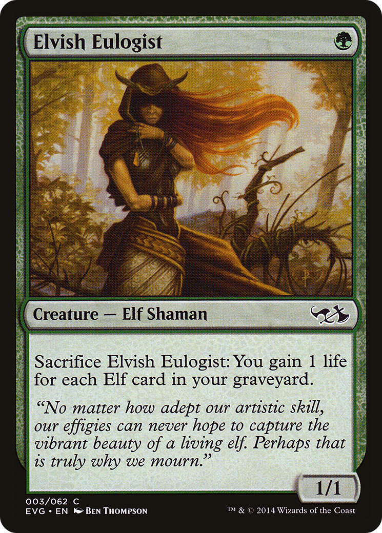 Image of Elvish Eulogist (Elves vs. Goblins) [Duel Decks Anthology]