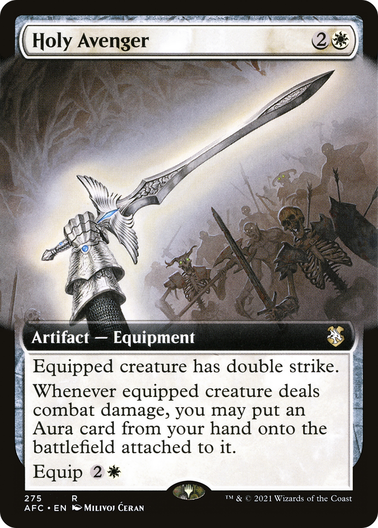 Image of Holy Avenger (Extended Art) [Dungeons & Dragons: Adventures in the Forgotten Realms Commander]