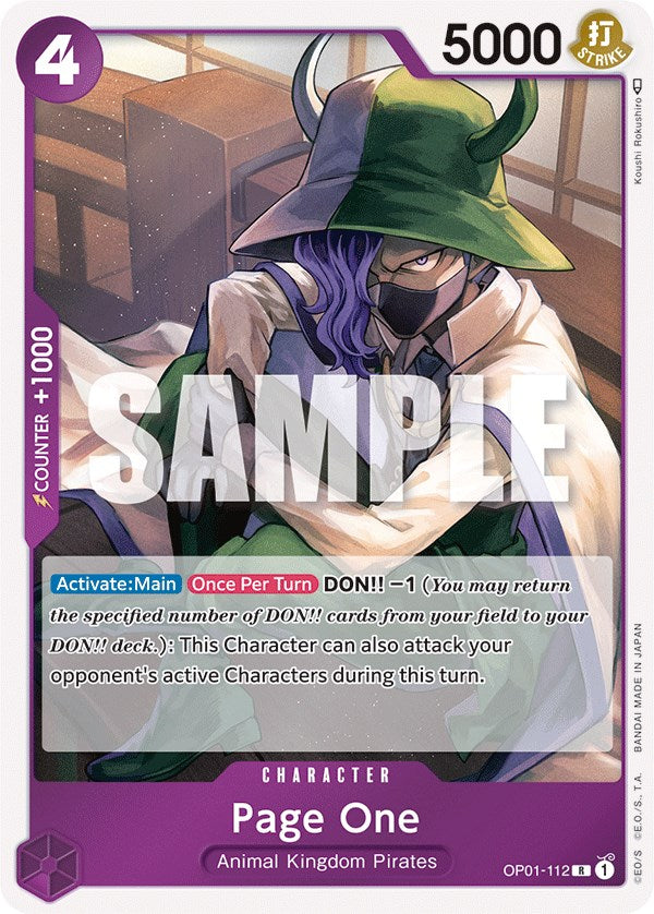 Image of Page One [Romance Dawn]