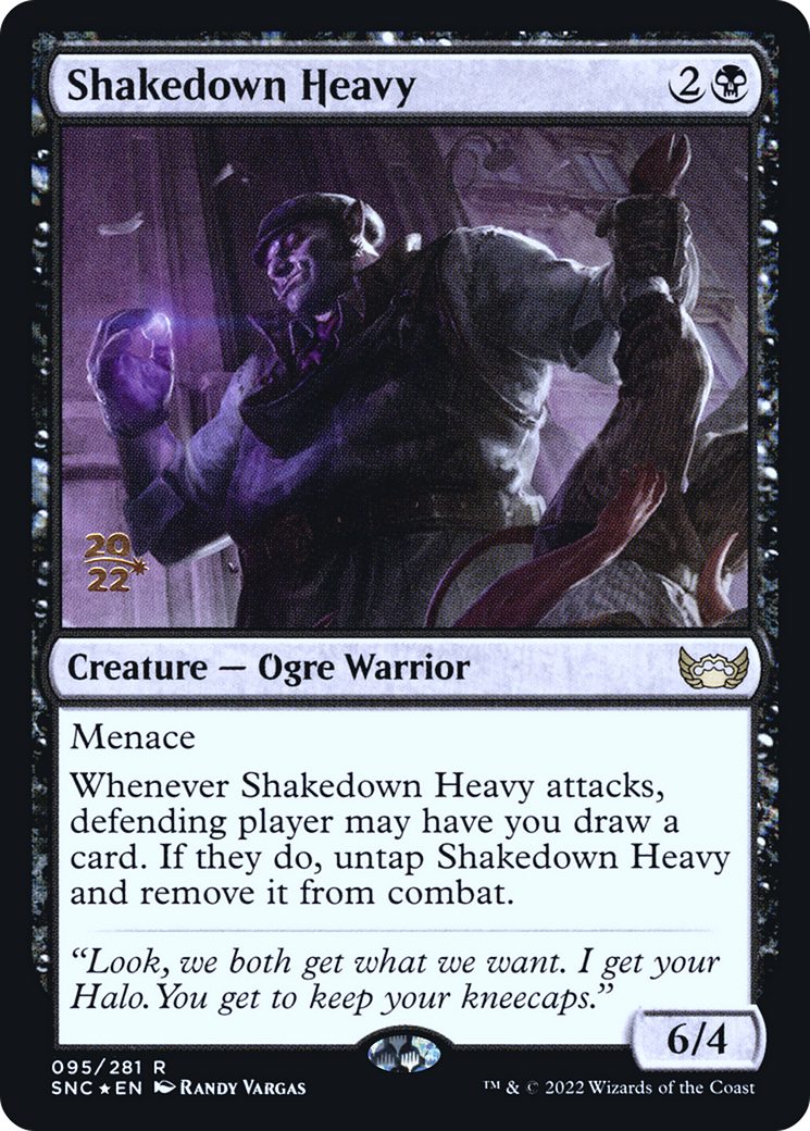 Image of Shakedown Heavy [Streets of New Capenna Prerelease Promos]