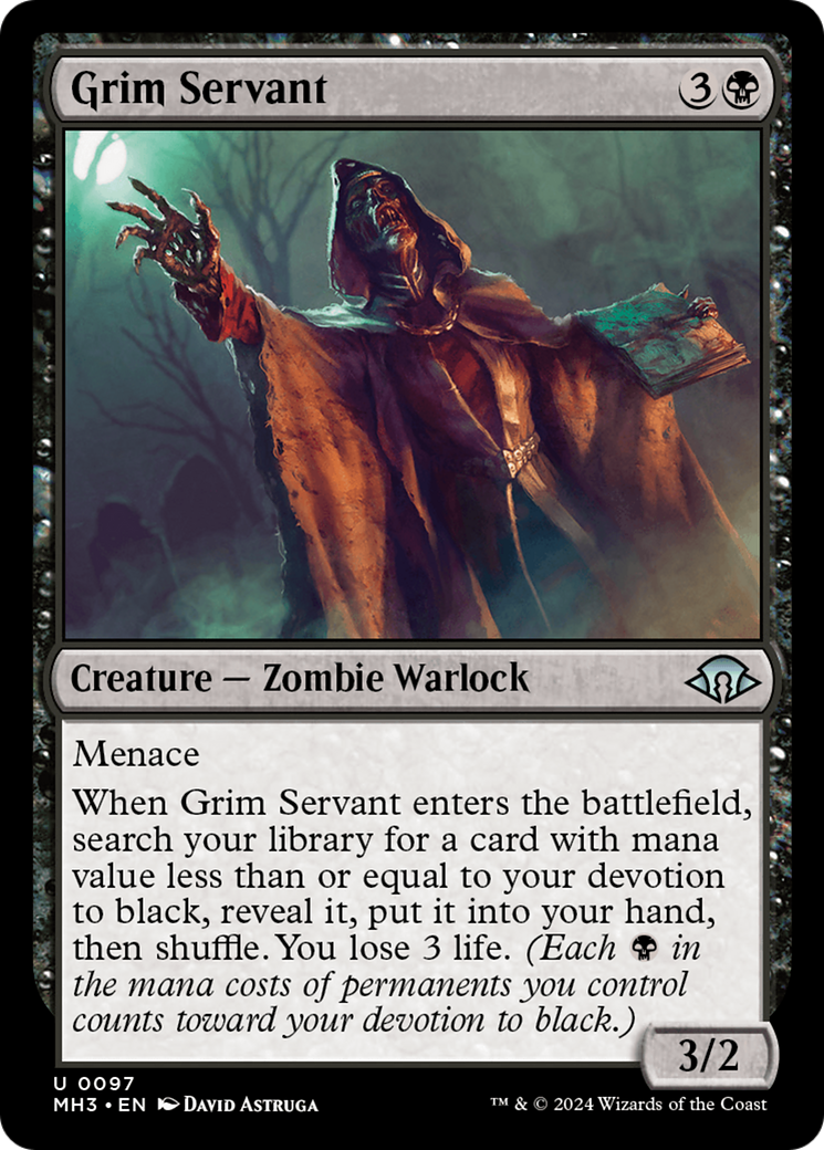 Image of Grim Servant [Modern Horizons 3]
