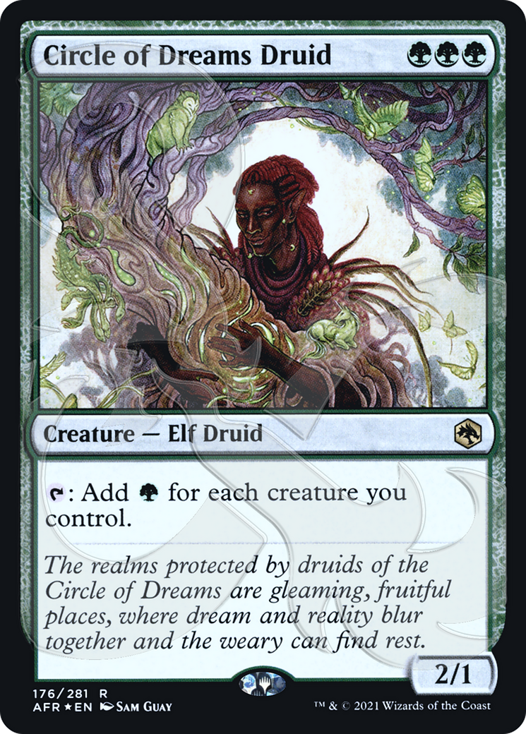 Image of Circle of Dreams Druid (Ampersand Promo) [Dungeons & Dragons: Adventures in the Forgotten Realms Promos]