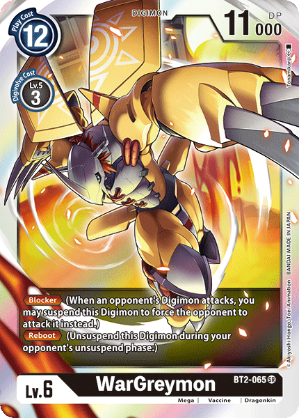 Image of WarGreymon [BT2-065] [Release Special Booster Ver.1.0]