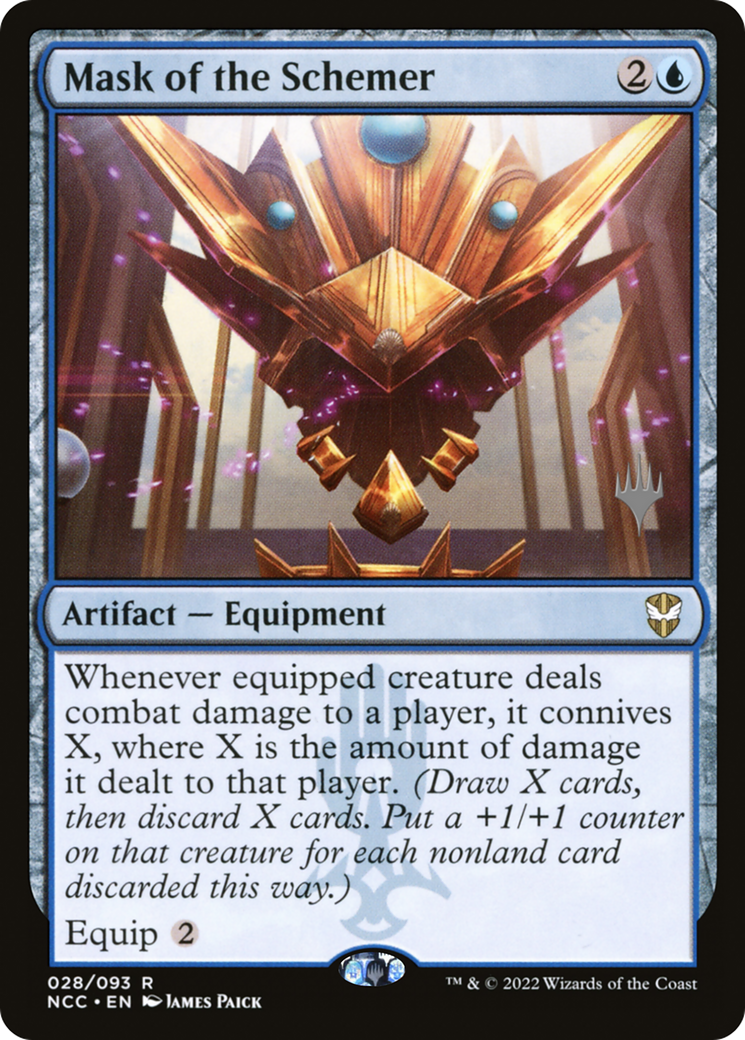 Image of Mask of the Schemer (Promo Pack) [Streets of New Capenna Commander Promos]