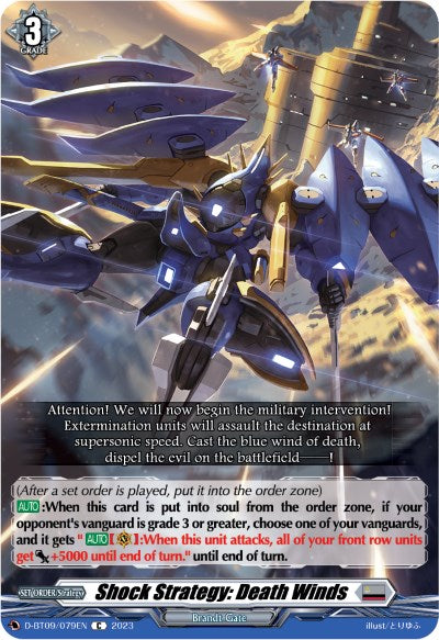 Image of Shock Strategy: Death Winds (D-BT09/079EN) [Dragontree Invasion]