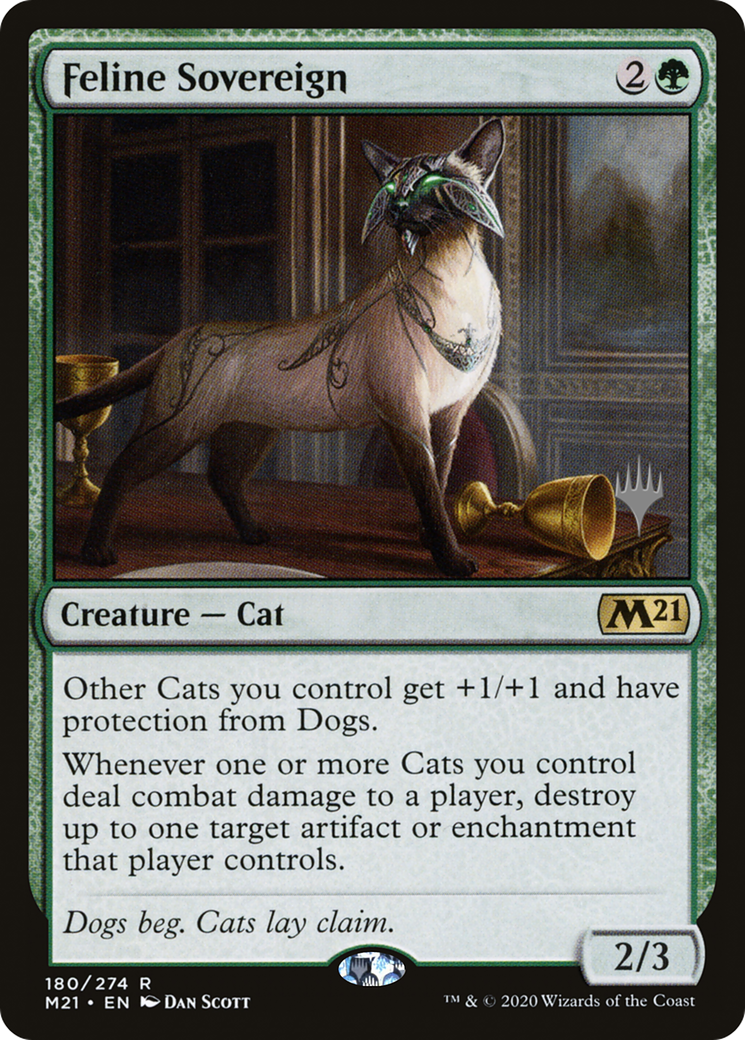 Image of Feline Sovereign (Promo Pack) [Core Set 2021 Promos]