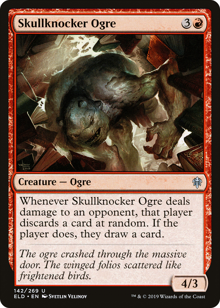 Image of Skullknocker Ogre [Throne of Eldraine]